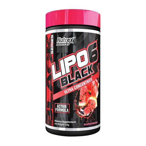 Lipo 6 Black Ultra Concentrate Powder 120g - Nutrex - Melancia