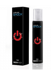 Liquid Shock - Spray - Gel Comestível Eletrizante