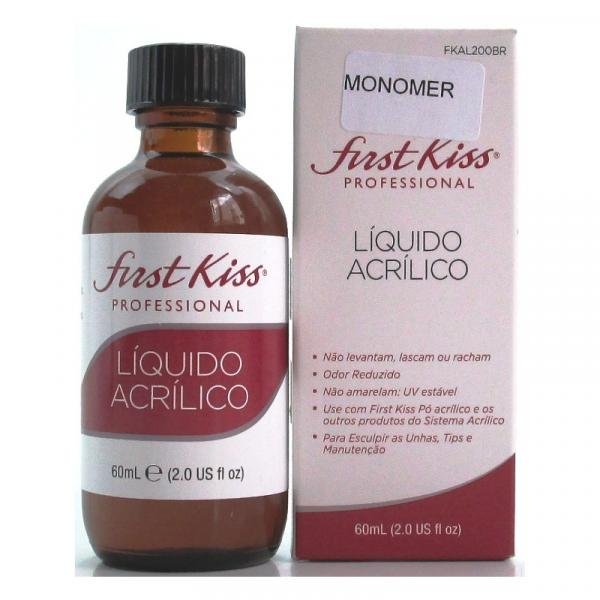 Líquido Acrílico (Monomer) First Kiss FKAL200BR 60ml