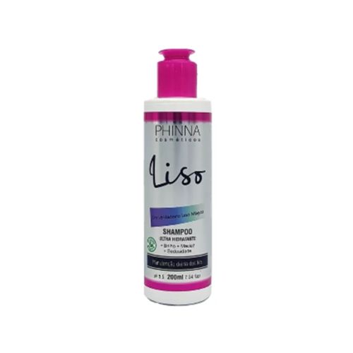 Liso Shampoo Ultra Hidratante 200ml - Phinna