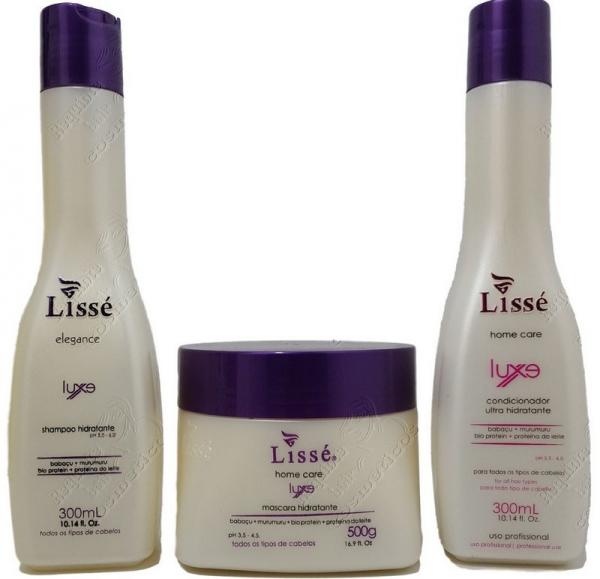 Lissé Shampoo,Condicionador e Mascara Hidratante Luxe