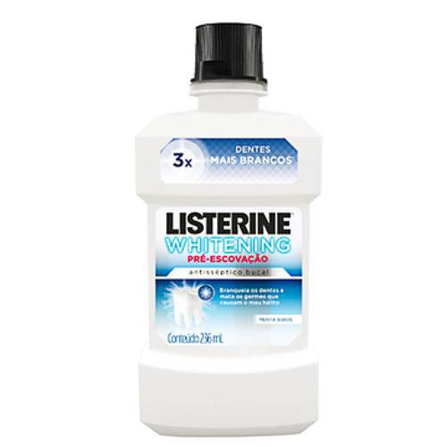 Listerine Whitening Pré-Escovação 236ml