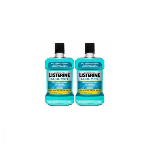Listerine Zero Álcool Menta Suave Refil com 1,5l Johnson