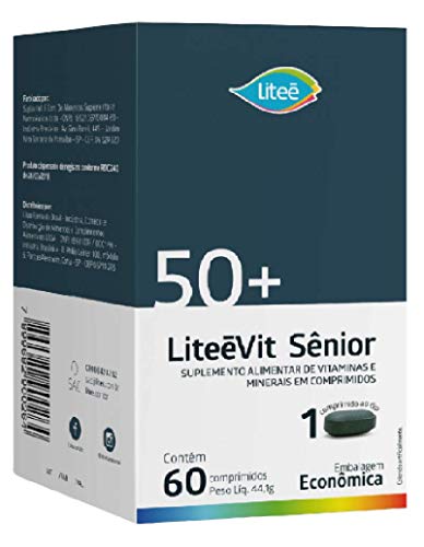 Liteevit Sênior 60 Comprimidos 1g - Liteé, 1g, 60 Comprimidos - Liteé