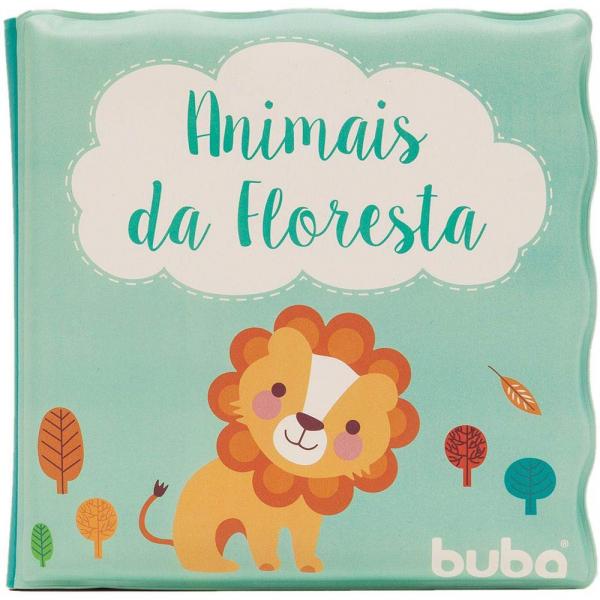 Livrinho de Banho para Bebê Animais da Floresta 7497 - Buba