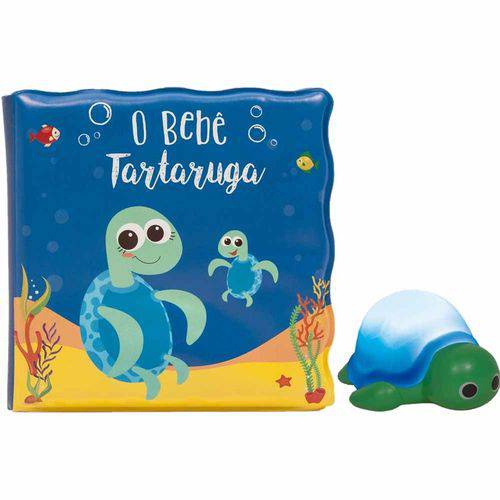 Livrinho de Banho Tartaruga com Luz - Buba