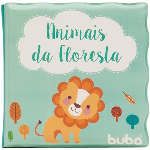 Livro de Banho para Bebê Buba Animais da Floresta Animais da Floresta