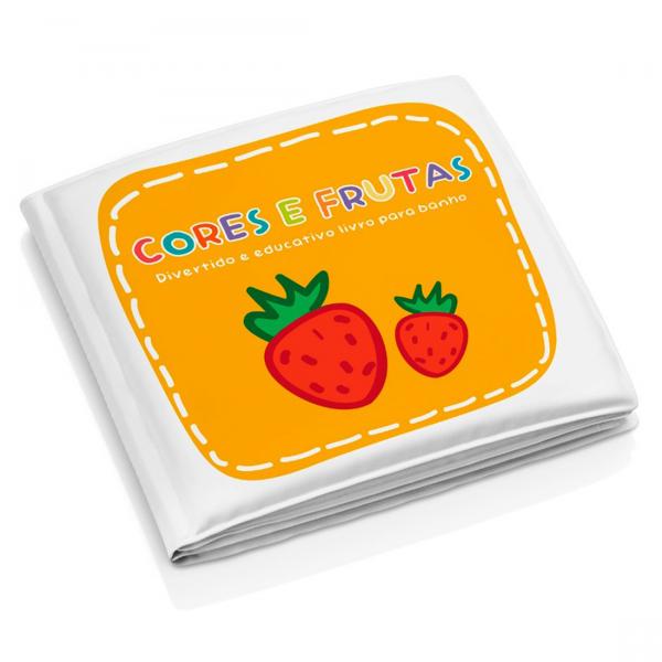 Livro Educativo de Banho Frutas e Cores BB205 - Multikids