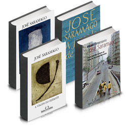 Livro - Ensaio Sobre a Cegueira + Livro - Viagem do Elefante, a + Livro - Intermitências da Morte, as + Livro - Jangada de Pedra