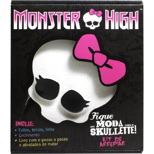 Livro Fique na Moda Skullette Monster High - Dcl