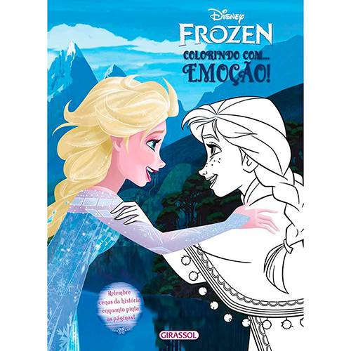 Livro - Frozen Colorindo com Emoção!