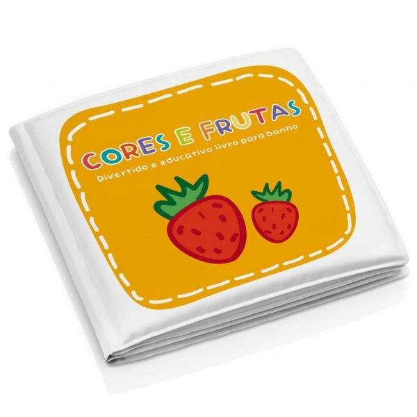Livro para Banho Educativo Cores e Frutas - Multikids Baby