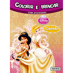 Livro - Princesas - Coleção Colorir e Brincar