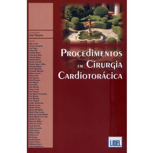 Livro - Procedimentos em Cirurgia Cardiotorácica - Editora Lider