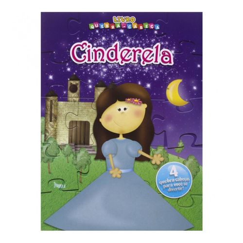 Livro Quebra-Cabeça Cinderela - Ciranda Cultural
