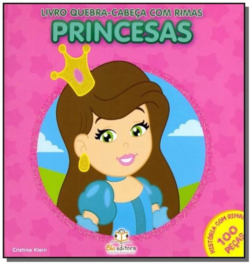 Livro Quebra-Cabeca com Rimas-Princesas