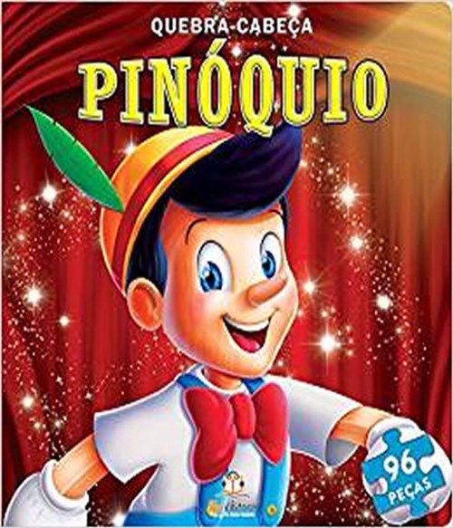 Livro Quebra-Cabeca Grande - Pinoquio