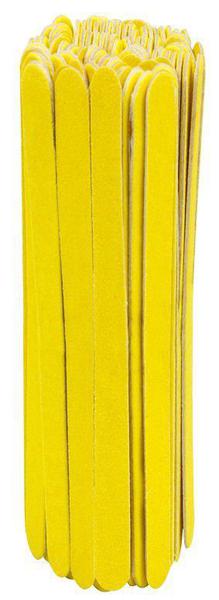 Lixa Para Unha Popular Amarelo Canário Com 100 Unidades - Santa Clara