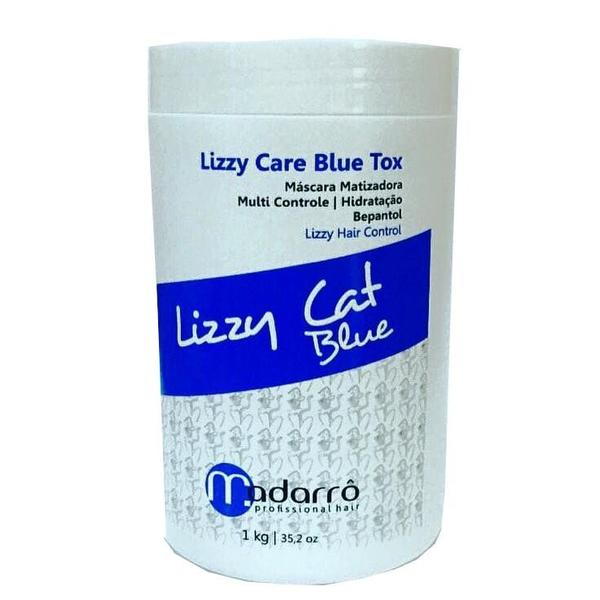 Lizzy Cat Blue Madarrô Creme Alisante Matizador 1Kg