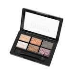 LN12 Professional Eyeshadow Palette 6 cores Eye Beauty Glitter Mulheres Cosm¨¦ticos