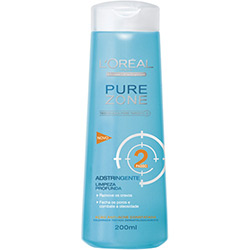 Loção Adstringente Limpreza Profunda Pure Zone 200ml - Dermo Expertise - L'Oréal Paris