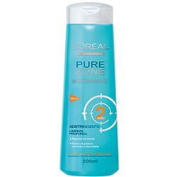 Loção Adstringente Limpreza Profunda Pure Zone 200ml - Dermo Expertise - L'Oréal Paris