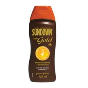 Loção Bronzeadora Sundown Gold Fps 4 120Ml