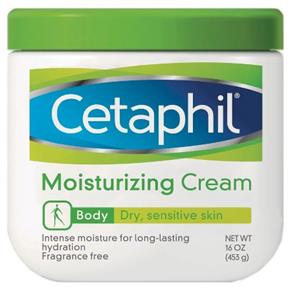 Loção Corporal Hidratante da Cetaphil - Moisturizing Cream, Fragrance Free - Ideal para Peles Secas, Extremamente Secas E/Ou com Eczema