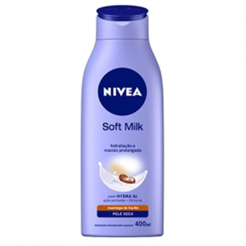 Loção Corporal Nivea Body 400ml-fr Hidratante Soft Milk LO HID CORPO NIVEA BODY 400ML-FR SOFT MILK