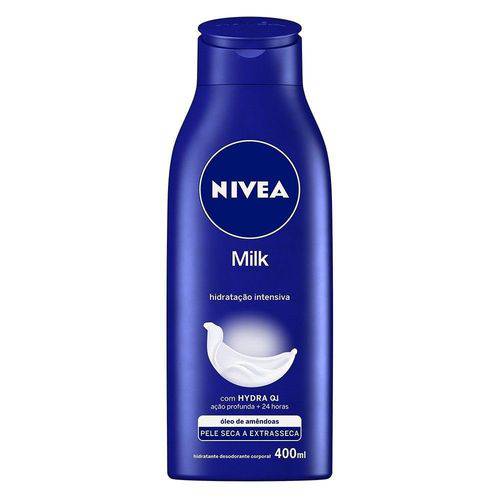 Loção Corporal Nivea Body Milk Pele Extra Seca 400ml