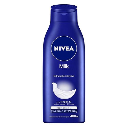 Loção Corporal Nivea Body Milk Pele Extra Seca 400ml