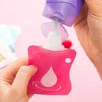 Loção Desinfectante portátil frasco frasco de Shampoo Soft Travel Pack