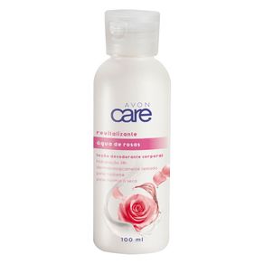 Loção Desodorante Corporal Avon Care Água de Rosas - 100 Ml