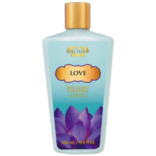 Loção Desodorante Corporal Love Secret 250ml