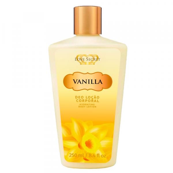 Loção Desodorante Vanilla Love Secret - para o Corpo
