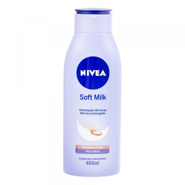 Loção Hidrante Soft Milk Manteiga de Karité 400Ml - Nivea