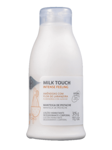 Loção Hidratante Corporal Milk Touch Intense Feeling - Nir Cosmetics -...