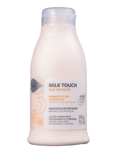 Loção Hidratante Corporal Milk Touch Silk Whisper - Nir Cosmetics - 31...