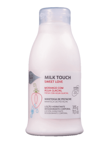 Loção Hidratante Corporal Milk Touch Sweet Love - Nir Cosmetics - 315G