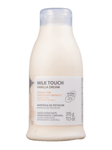 Loção Hidratante Corporal Milk Touch Vanilla Dream - Nir Cosmetics - 3...