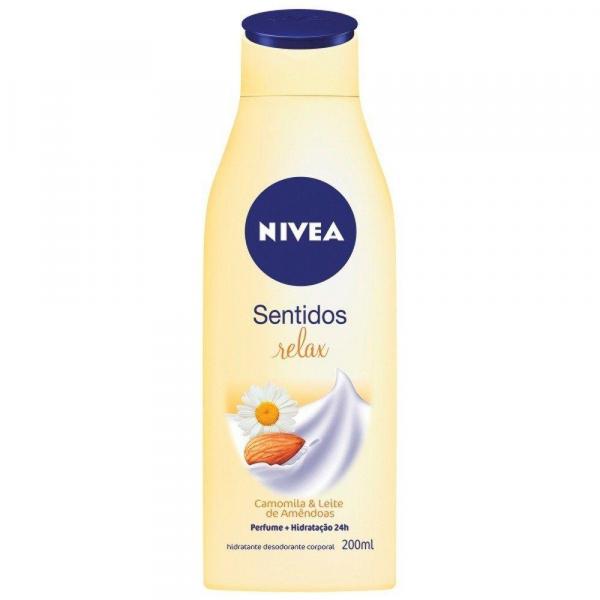 Loção Hidratante Desodorante Sentidos Relax 200ml - Nivea