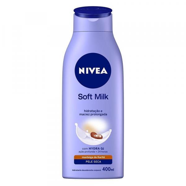 Loção Hidratante Desodorante Soft Milk 400ml - Nivea