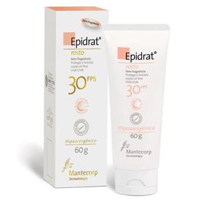 Locao Hidratante Facial Epidrat Rosto FPS 30 Sem Perfume - 60g