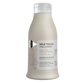 Loção Hidratante Nir Cosmetics Milk Touch Vanilla Dream Corporal 315g