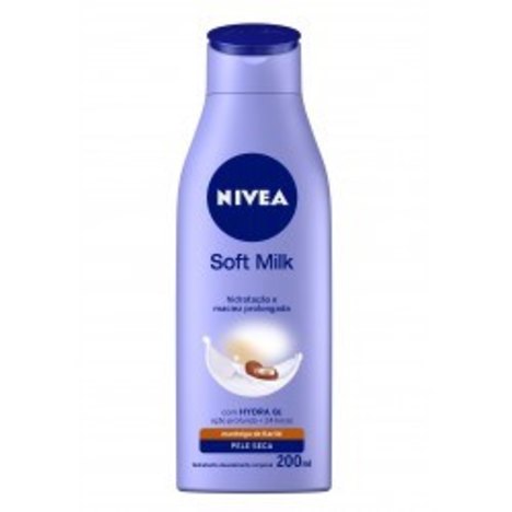 Loção Hidratante Nivea Soft Milk 200Ml
