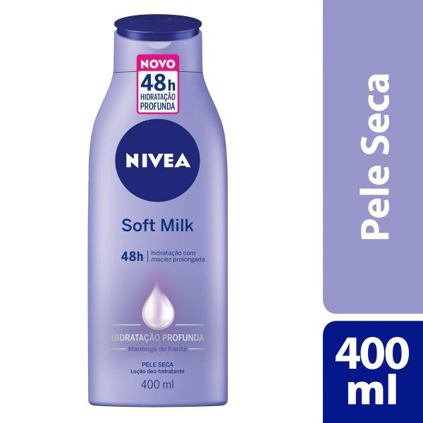 Loção Hidratante Nivea Soft Milk 400ml - Bdf Nivea Ltda
