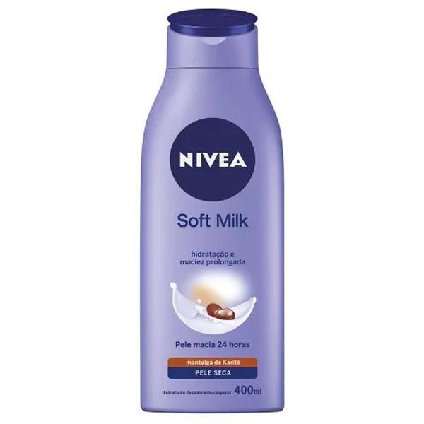 Loção Hidratante Nivea Soft Milk 400mL - Beiersdorf S/A