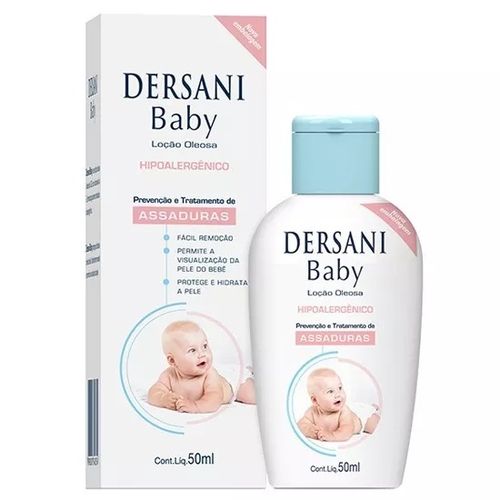Loção Oleosa Dersani Baby Anti-assaduras 50ml