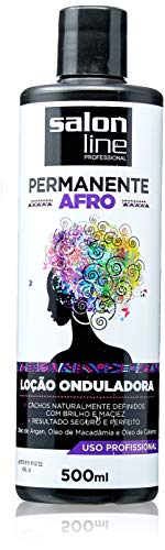 Loção Onduladora - Permanente Afro, 500 Ml, Salon Line, Salon Line