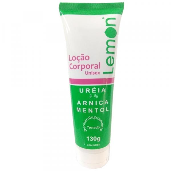 Locao Ureia Arnica e Mentol 130g Lemon - Mz Cosmeticos Ltda